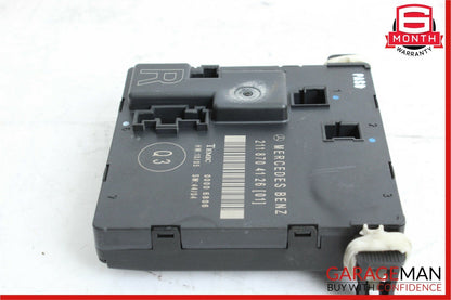 03-09 Mercedes W211 E350 E550 Rear Right Passenger Side Door Control Module Unit
