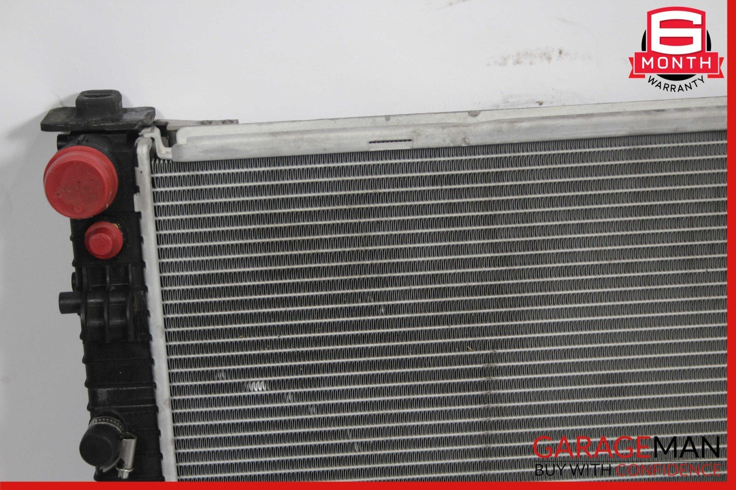 03-08 Mercedes R230 SL500 Engine Motor Radiator AC A/C Condenser Oil Cooler Assy