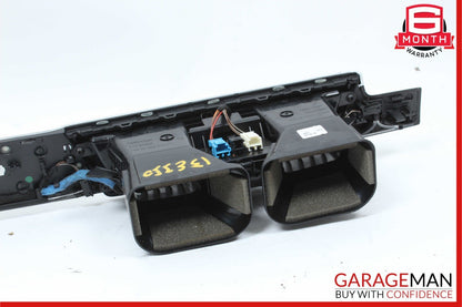 10-13 Mercedes W212 E350 Front Center Dash AC A/C Air Vent Grille Trim Assembly