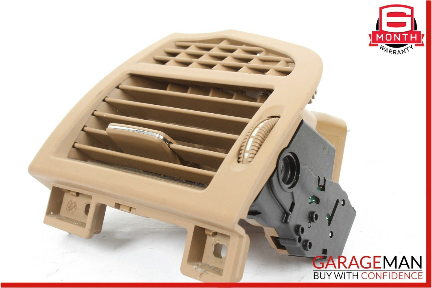 07-14 Mercedes W221 S550 CL550 Front Left Side Dash AC A/C Air Vent Trim Brown