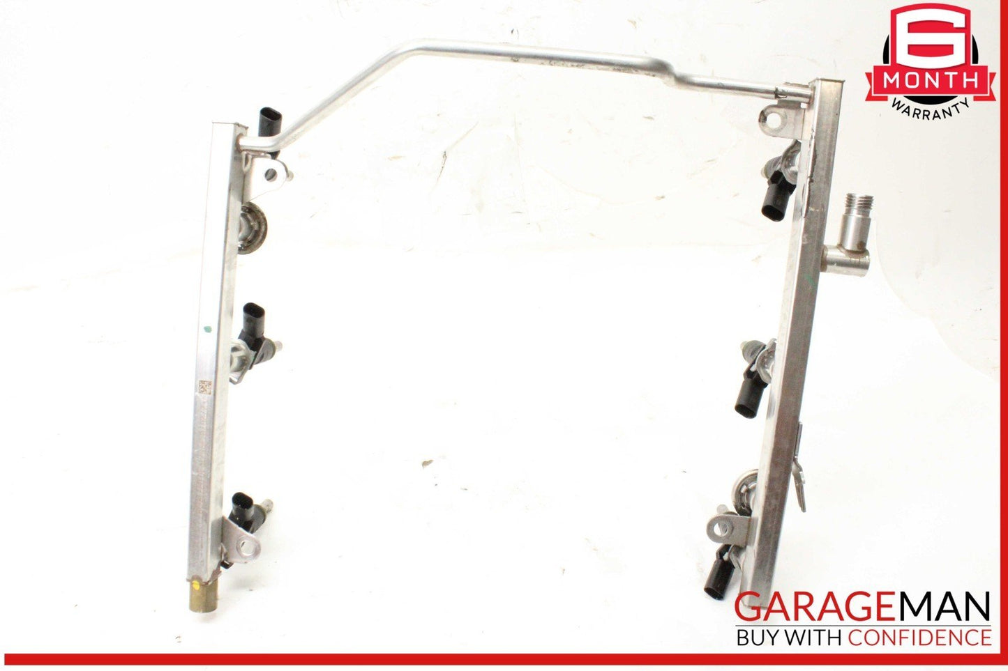05-12 Mercedes W211 E350 SLK300 Fuel Injector Rail w/ Fuel Injectors OEM