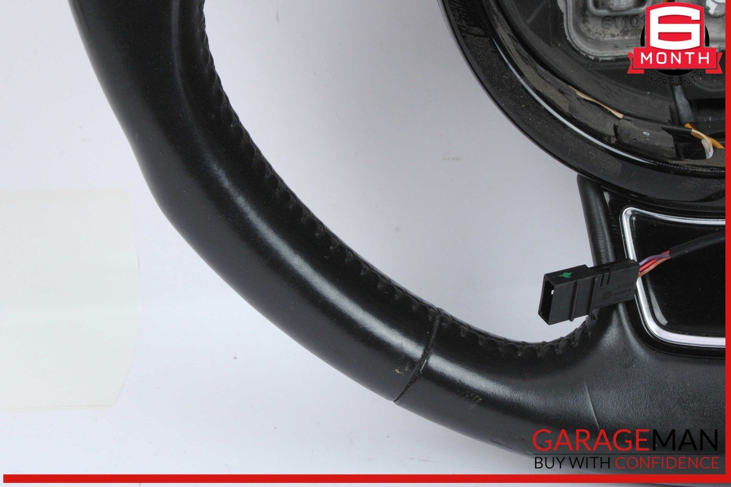 16-18 Audi A6 A7 Front Left Driver Side Steering Wheel Black 4G0419091BF OEM