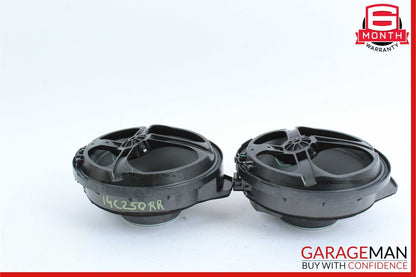 08-14 Mercedes W204 C250 Sedan Rear Left and Right Side Door Speaker Set of 2