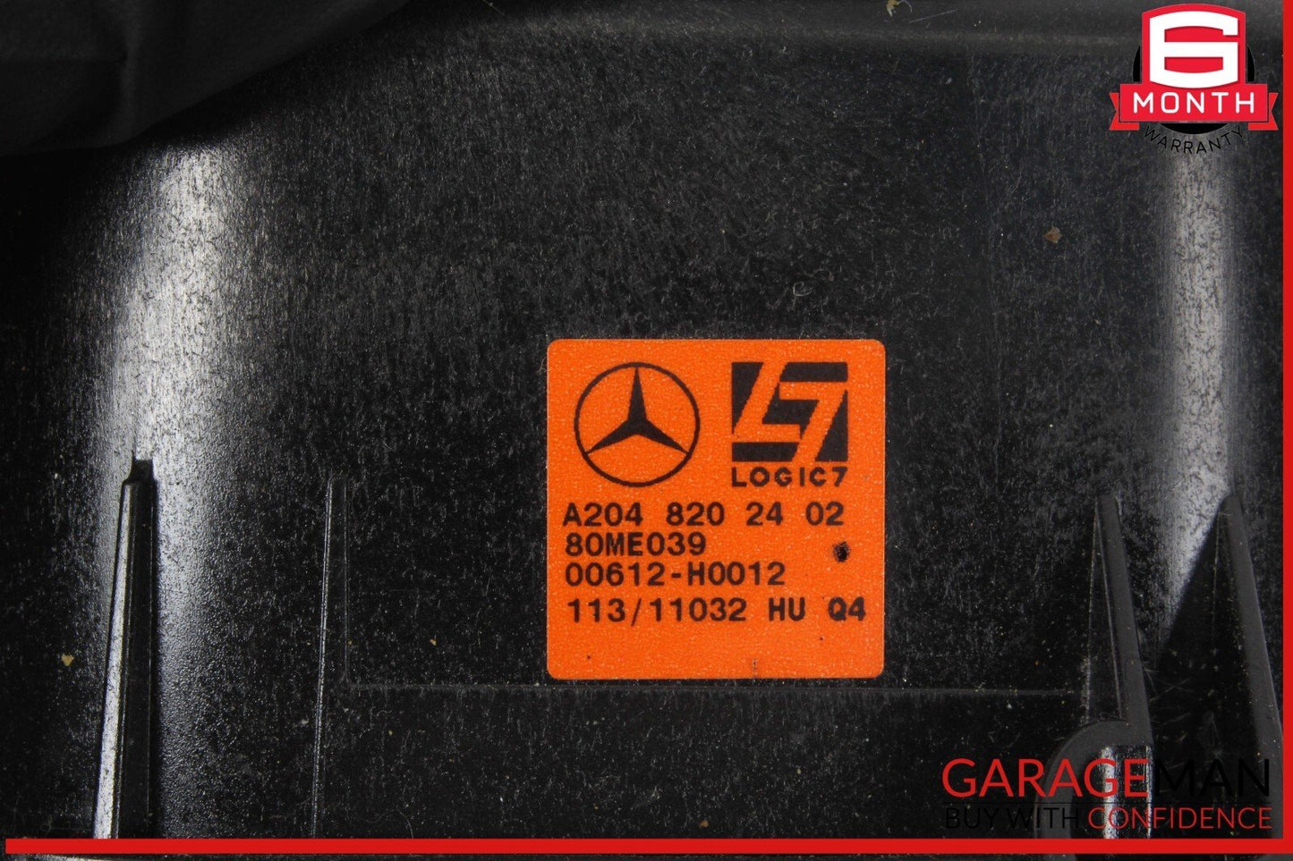 10-16 Mercedes W218 CLS550 Rear Deck Shelf Loud Speaker 2048202402 OEM