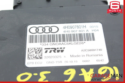 12-18 Audi A6 A7 Electric Parking Brake Control Module Unit 4H0907801H OEM