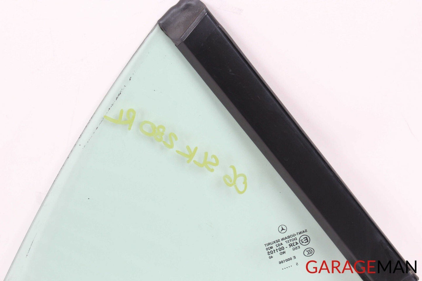05-11 MERCEDES R171 SLK350 REAR LEFT DRIVER SIDE QUARTER WINDOW GLASS OEM