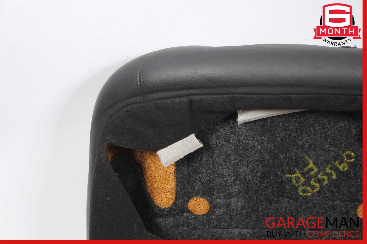07-09 Mercedes W221 S550 Front Right Passenger Side Upper Top Seat Cushion Black