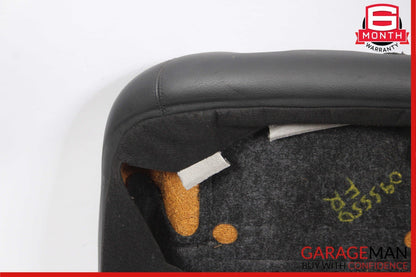 07-09 Mercedes W221 S550 Front Right Passenger Side Upper Top Seat Cushion Black