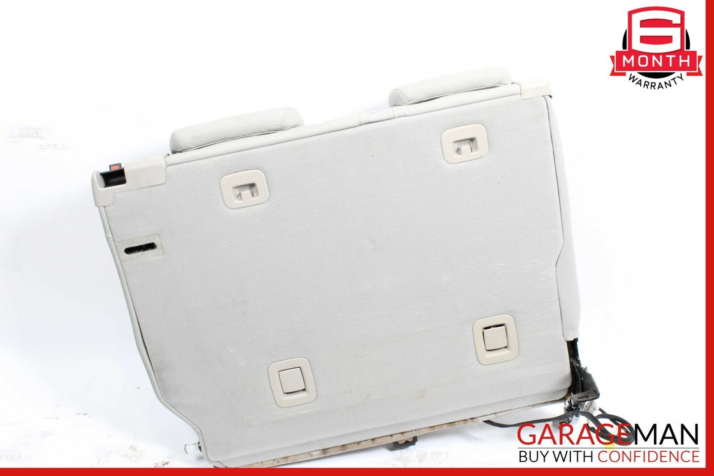 06-11 Mercedes W164 ML350 Rear Left Driver Side Top Upper Seat Cushion Gray OEM