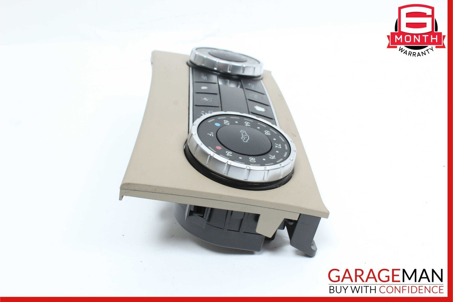 12-14 Mercedes W204 C300 C63 A/C Climate Temperature Heater Switch Control Beige