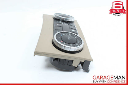 12-14 Mercedes W204 C300 C63 A/C Climate Temperature Heater Switch Control Beige