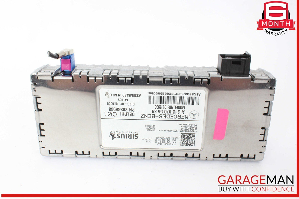 14-19 Mercedes X204 GLK350 Sirius Satellite Radio Receiver 2128705689 OEM