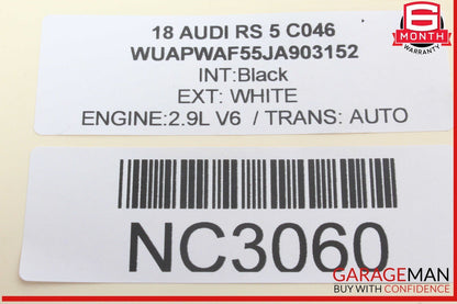 18-23 Audi RS5 S5 Front Left Driver Side Window Regulator Motor 8W0959802 OEM
