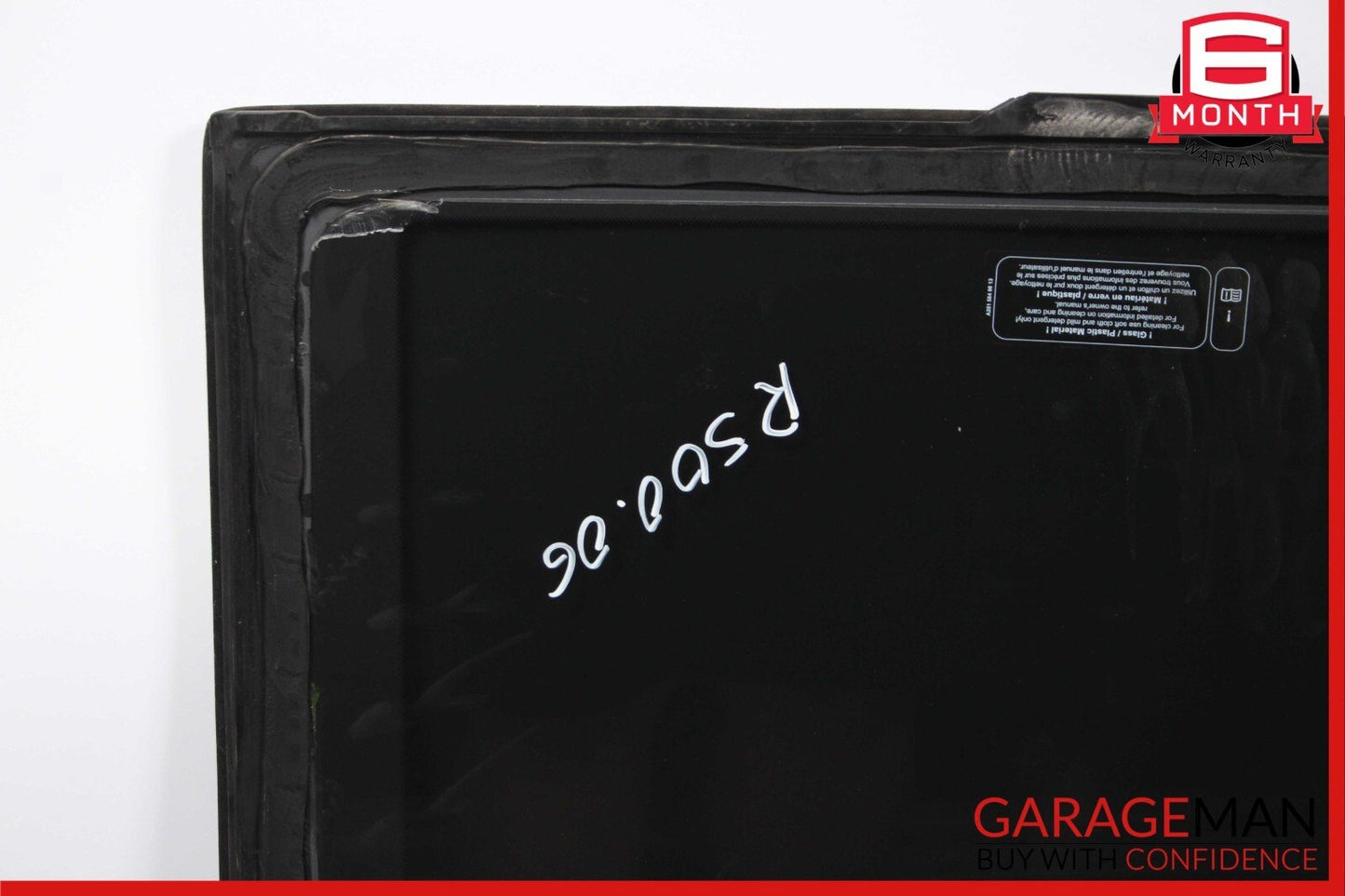 06-12 Mercedes W251 R320 R500 Rear Panoramic Pano Sunroof Sun Roof Glass OEM