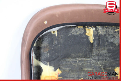 14-18 Maserati Quattroporte Front Right Lower Bottom Seat Cushion Cover Brown