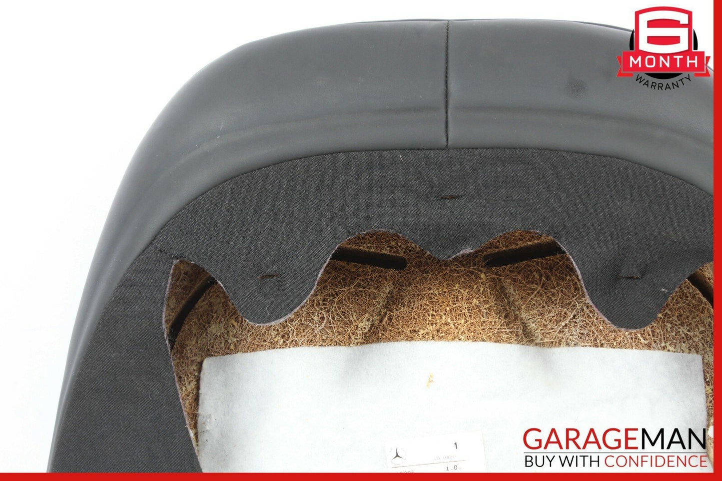 07-14 Mercedes W216 CL550 Front Right Side Top Upper Seat Cushion Black