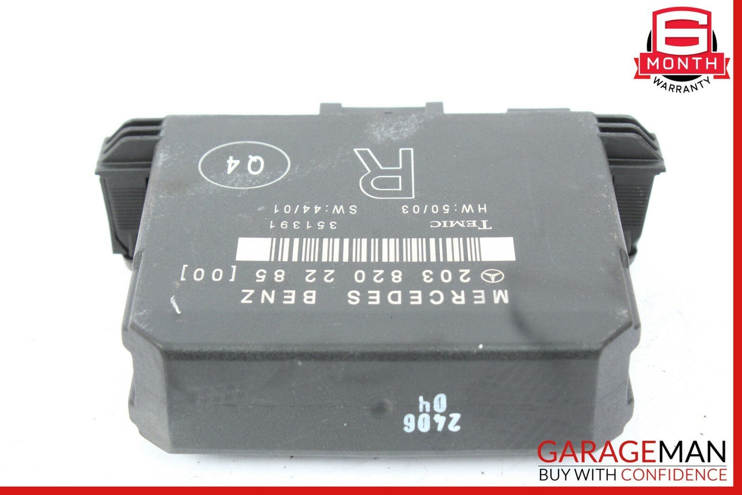 01-07 Mercedes W203 C55 AMG C230 Rear Right Side Door Control Module Unit OEM