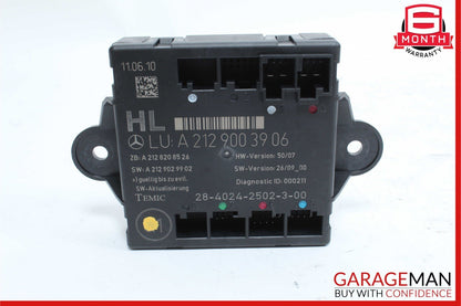 08-18 Mercedes W204 C300 CLS550 Rear Left Driver Side Door Control Module OEM