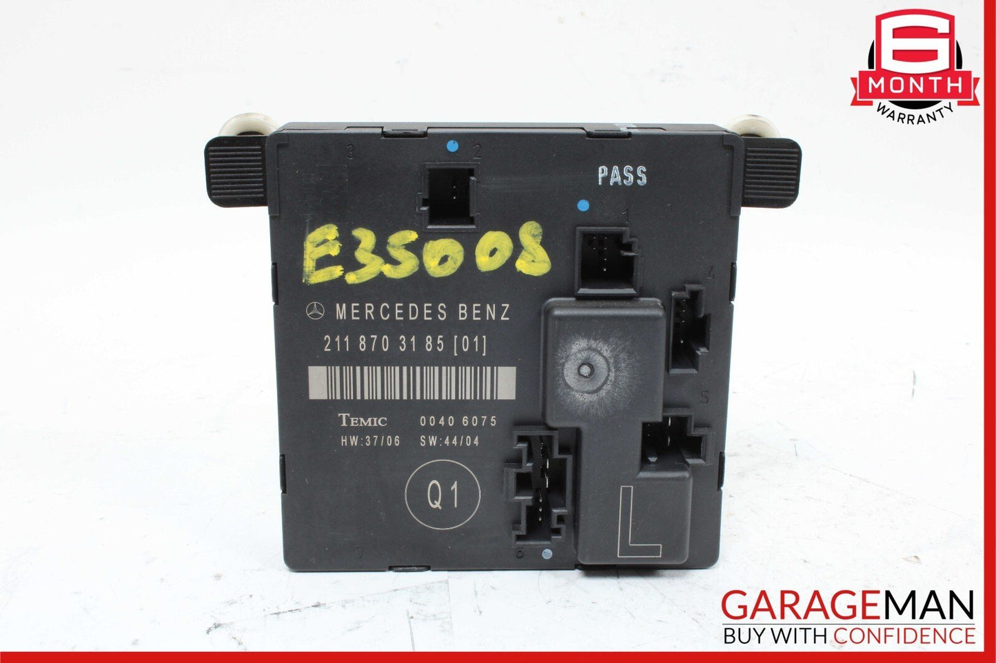 03-09 Mercedes W211 E500 E350 E320 Rear Left Side Door Controller Module Unit