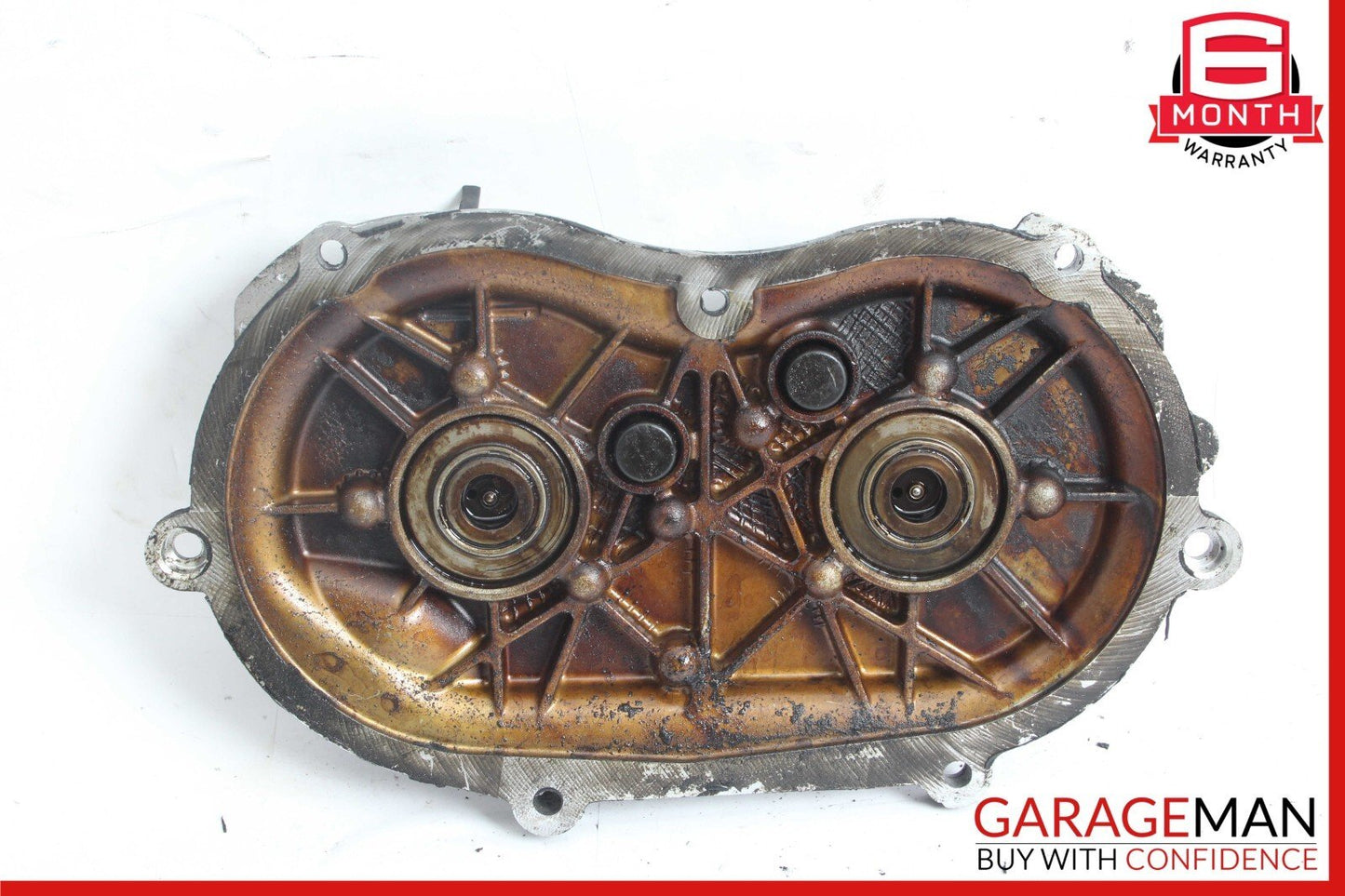 06-13 Mercedes W164 ML350 S550 Front Right Engine Timing Chain Cover Plate OEM