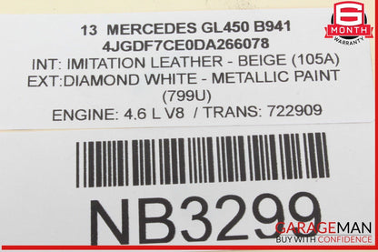 12-19 Mercedes X166 GL450 GL550 Rear Right Side Upper Camber Control Arm OEM