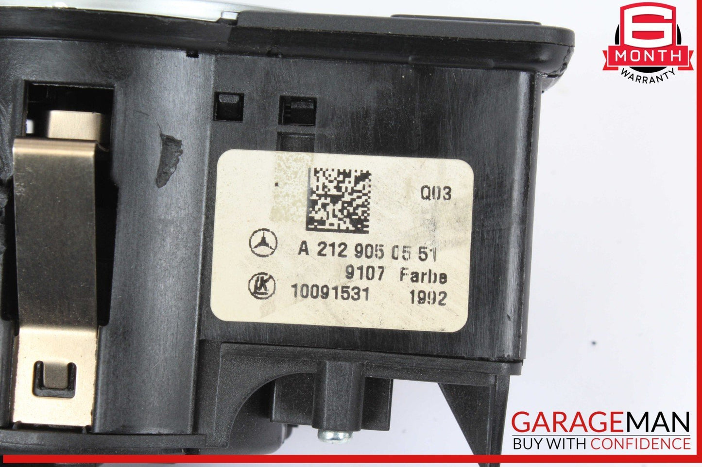 08-20 Mercedes R172 SLK250 Headlight Fog Light Switch Control Module OEM
