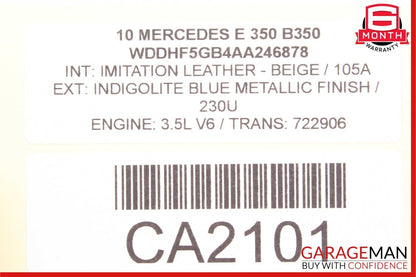 08-18 Mercedes W212 E350 E400 SLK350 Front Left Side Door Control Module OEM