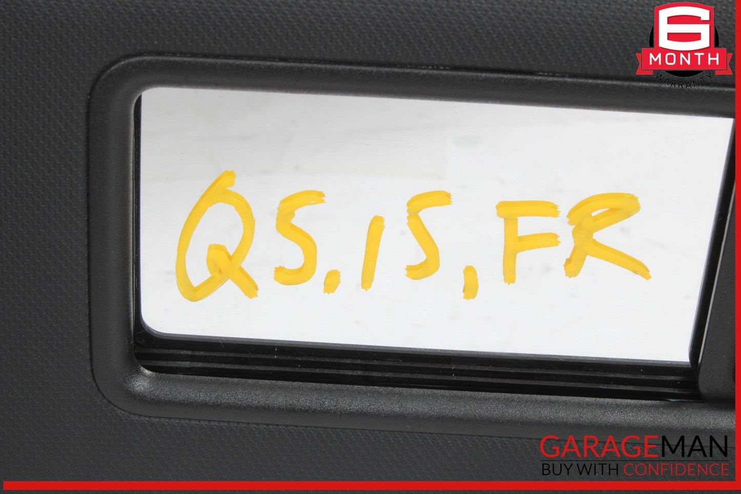09-17 Audi Q5 A4 A5 S4 S5 Front Right Passenger Side Sun Visor 8U0857552F OEM