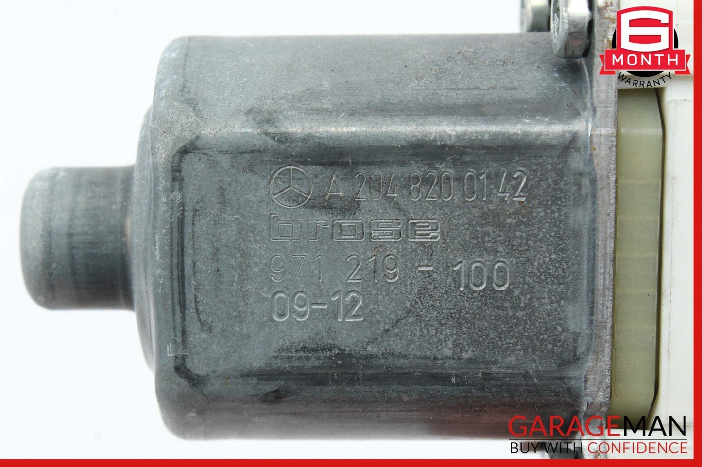 10-14 Mercedes W212 E550 Front Left Driver Side Door Window Regulator Motor OEM