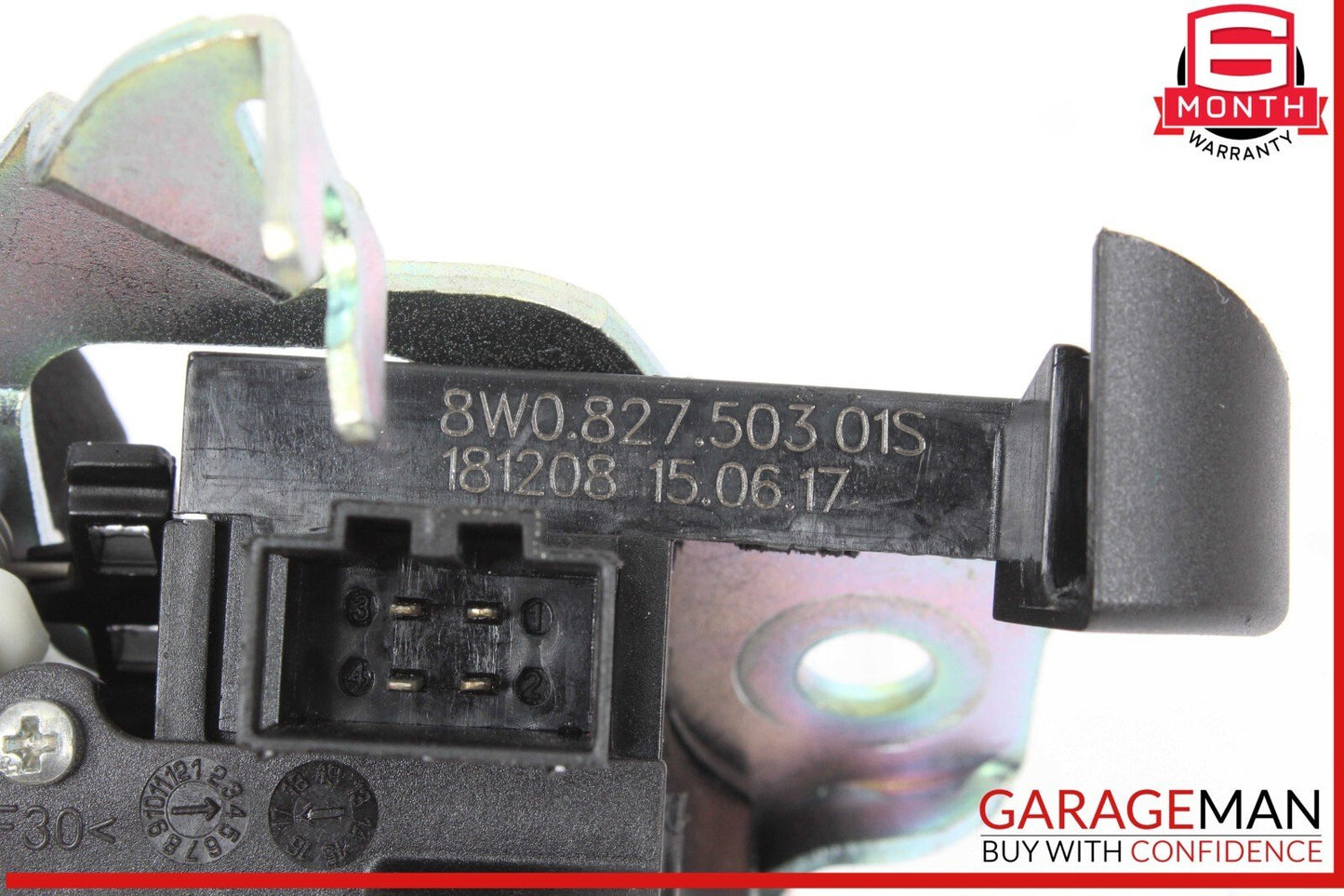 17-24 Audi A4 Rear Trunk Lock Latch Actuator 8W0827503 OEM