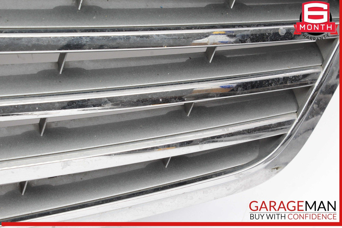 08-13 Mercedes W204 C300 E350 E550 Front Radiator Grille Grill Cover Chrome OEM