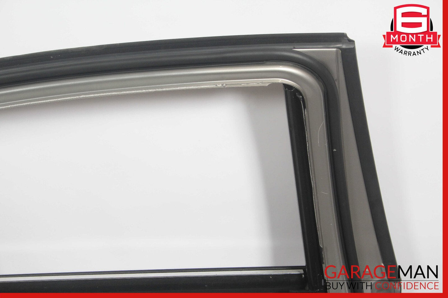 09-15 BMW 750i 750Li Rear Left Exterior Door Shell Panel Silver OEM