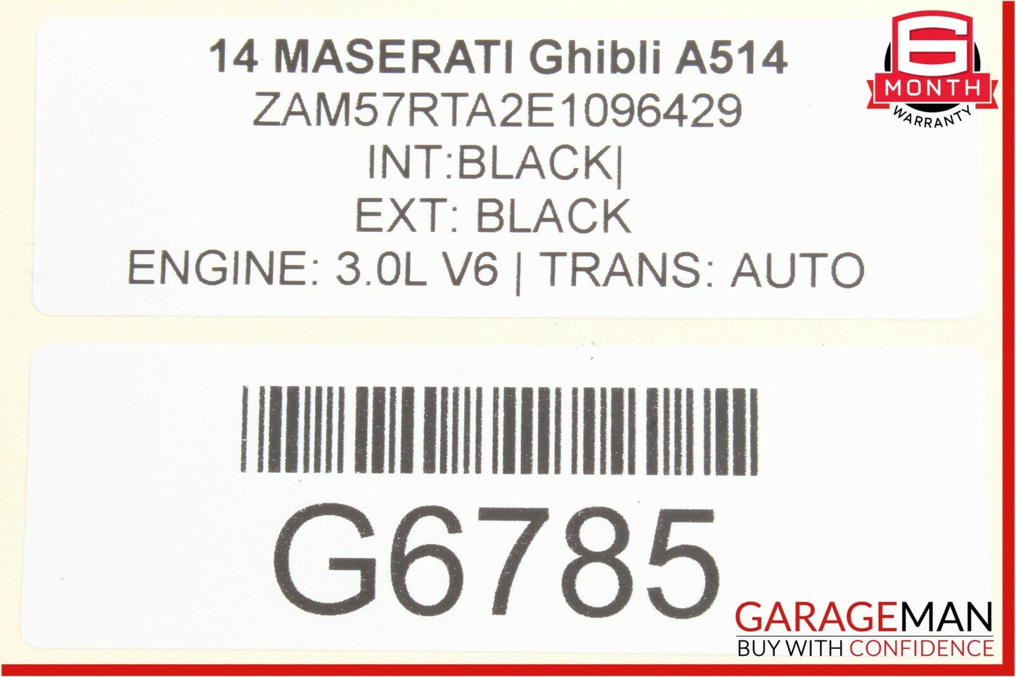14-17 Maserati Ghibli TPMS Tire Pressure Monitoring Control Module Unit
