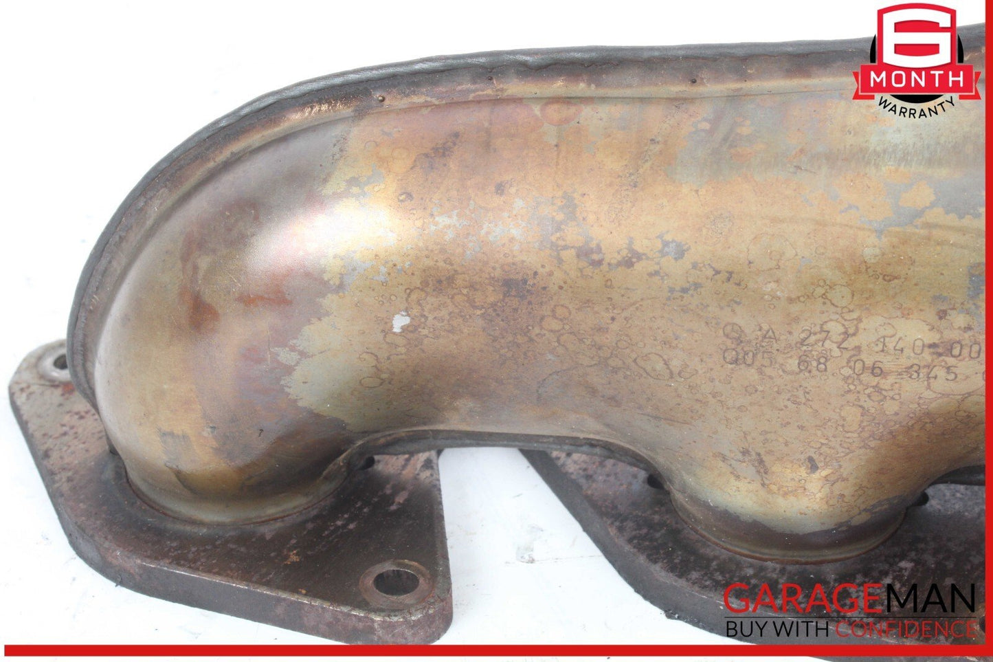 06-12 Mercedes W203 C230 GLK350 M272 Right Side Exhaust Manifold Header OEM