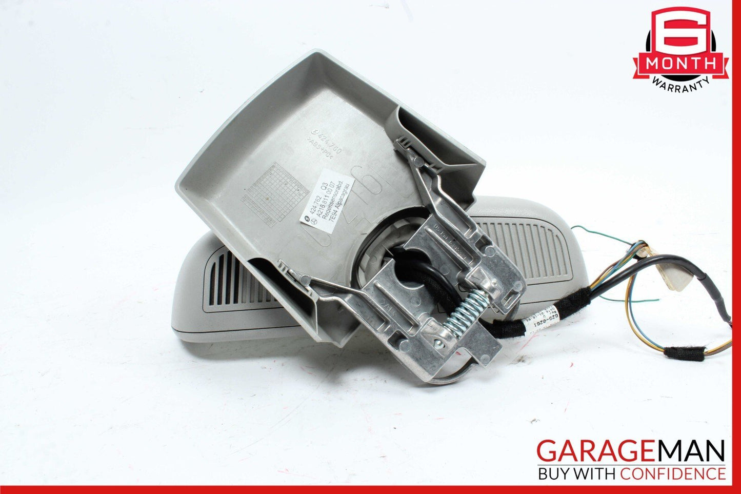 07-10 Mercedes W216 CL550 CL600 CL63 AMG Interior Rear View Mirror Gray OEM