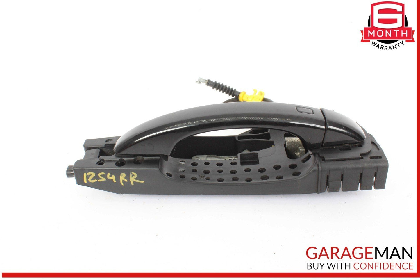 09-16 Audi S4 Rear Right Passenger Side Exterior Door Handle Black OEM