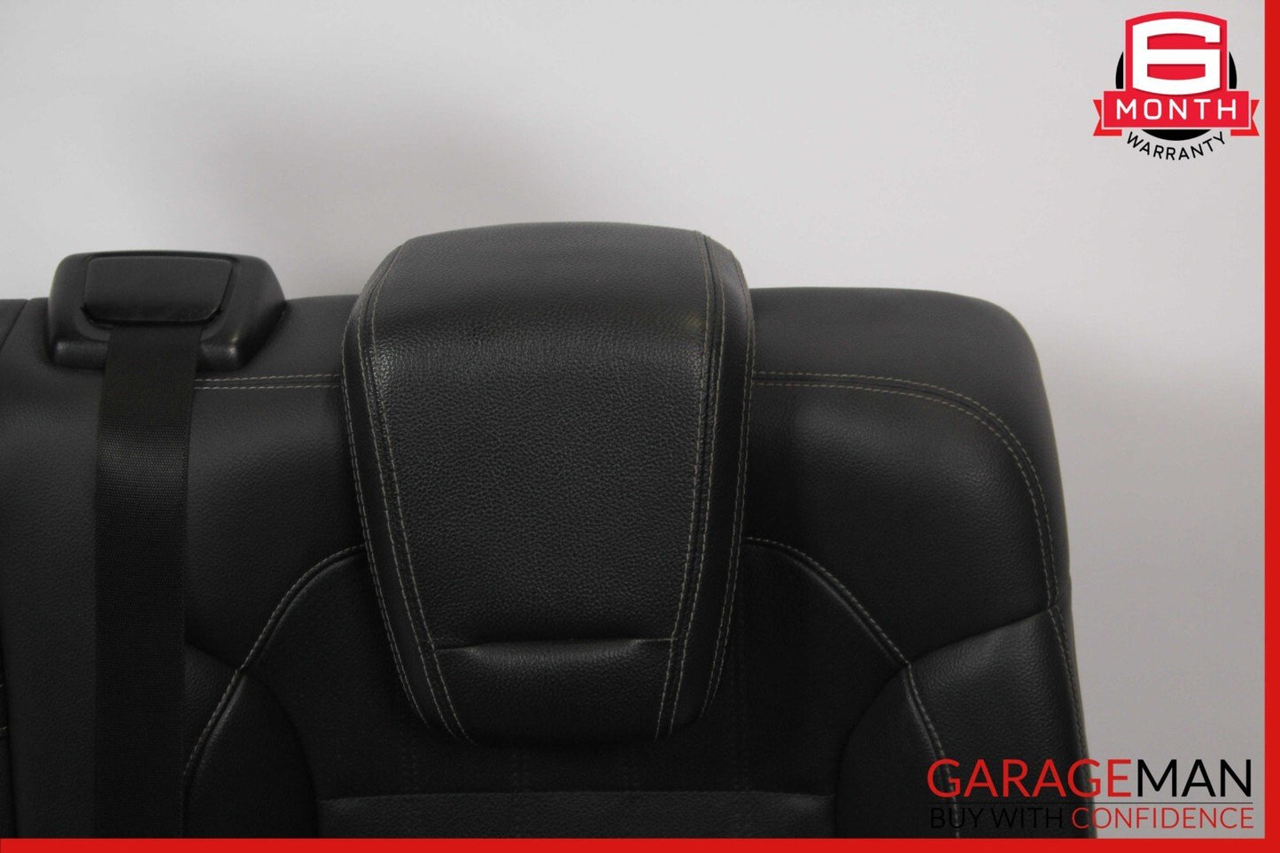 13-16 Mercedes X166 GL450 Rear Left Side Complete Seat Cushion Cover Assy Black