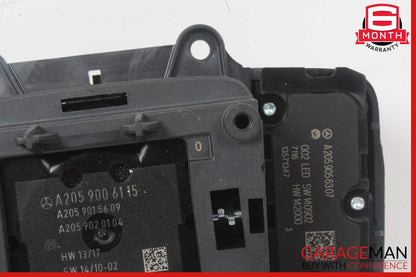 16-18 MERCEDES W205 C300 CENTER CONSOLE RADIO AUDIO CONTROL SWITCH OEM