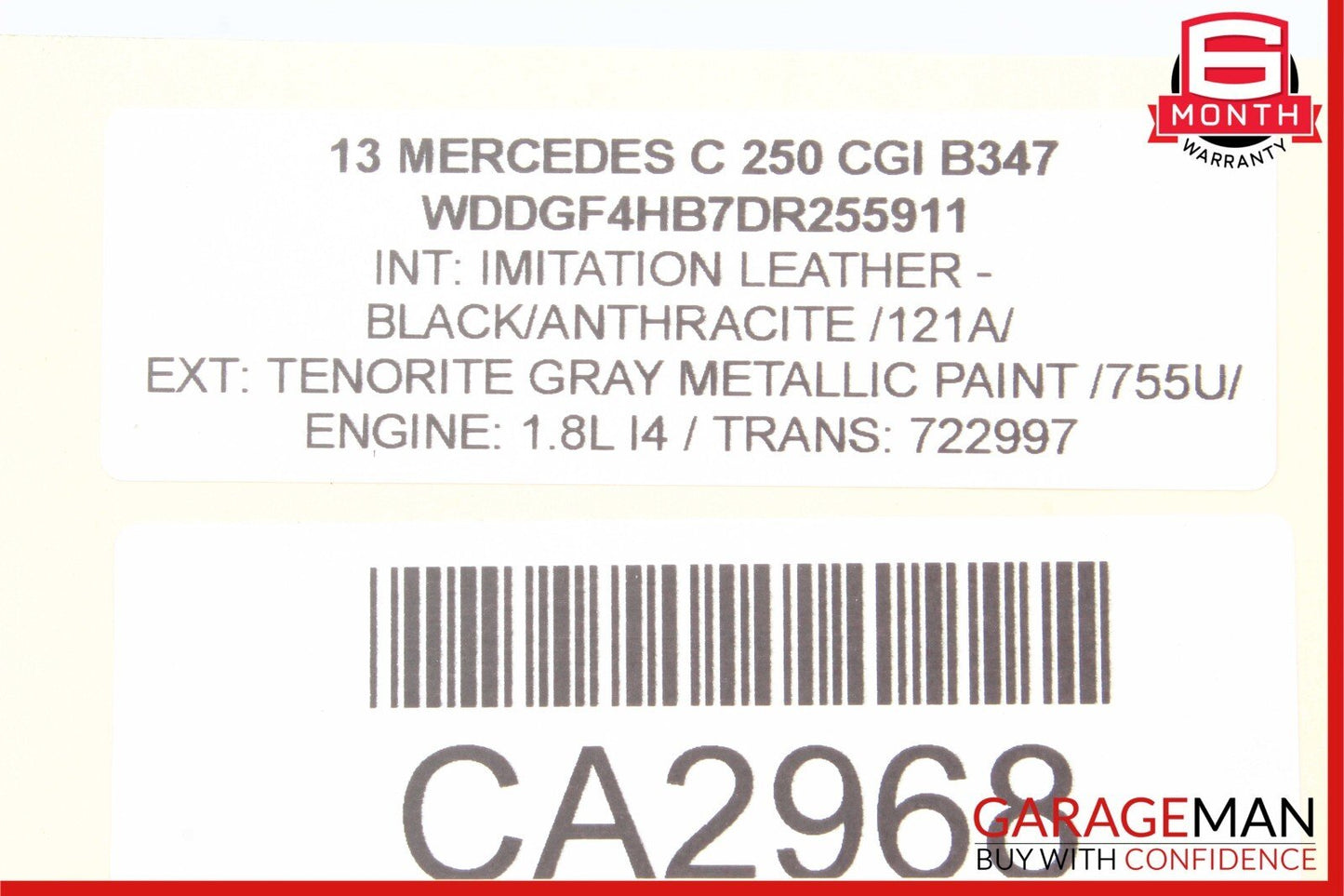 12-15 Mercedes SLK350 C250 GLK350 Sirius Satellite Radio Receiver Control Module