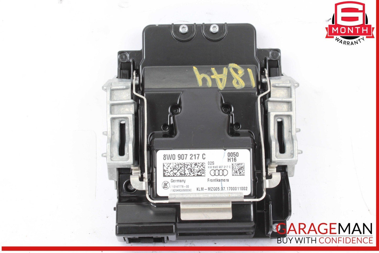 17-19 Audi A4 Front Upper Windshield Lane Assist Camera 8W0907217C OEM
