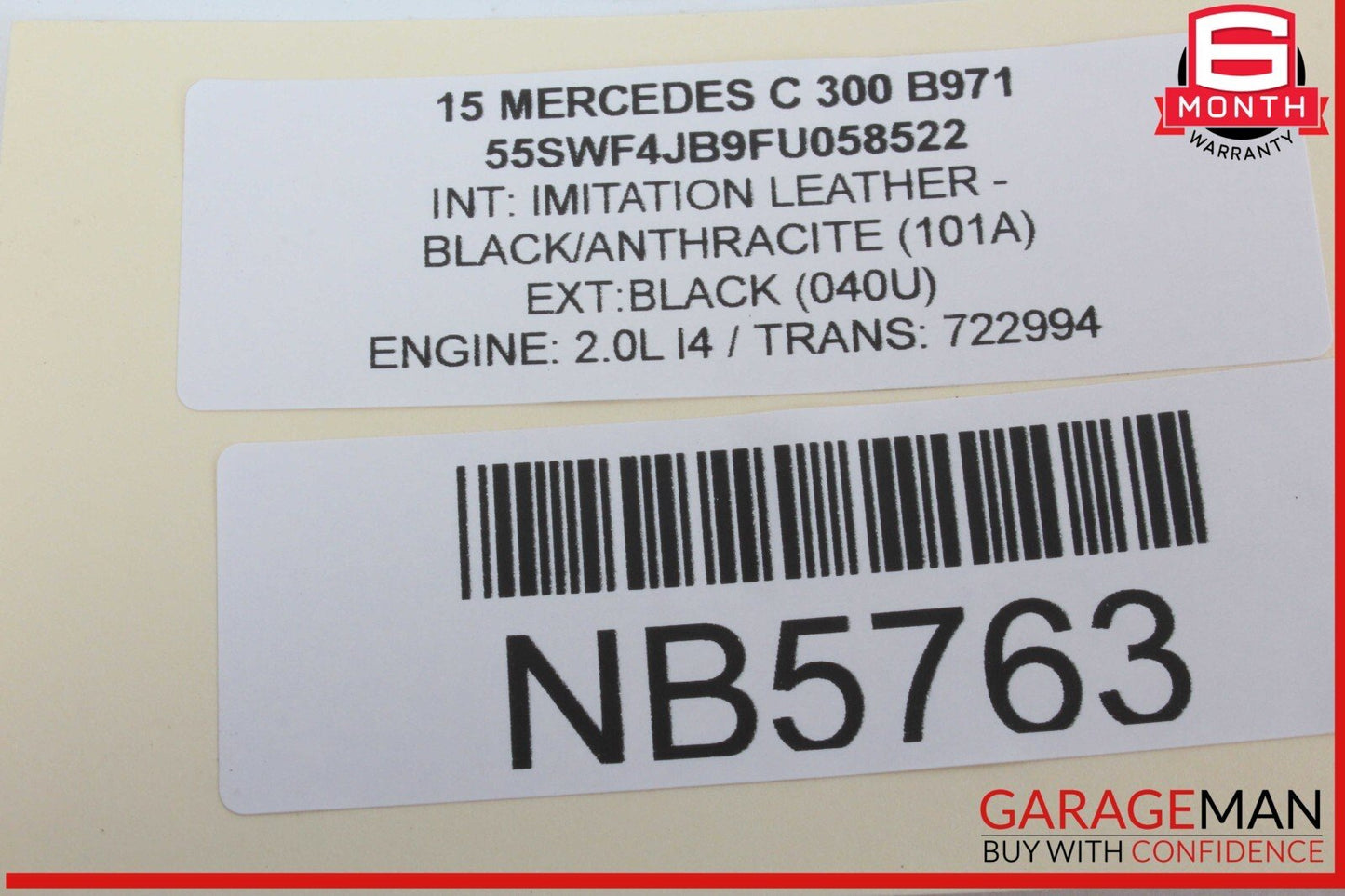 15-18 Mercedes W205 C300 Front Right Passenger Side Door Control Module Unit OEM