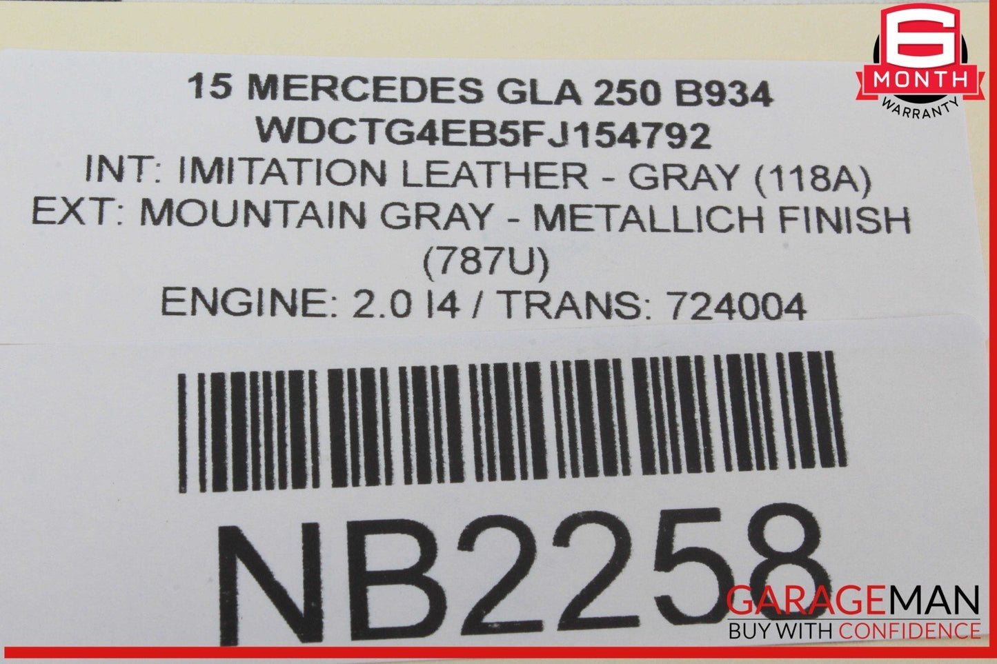12-20 Mercedes W117 CLA250 CLA45 AMG Parking Brake Release Handle 2469050451