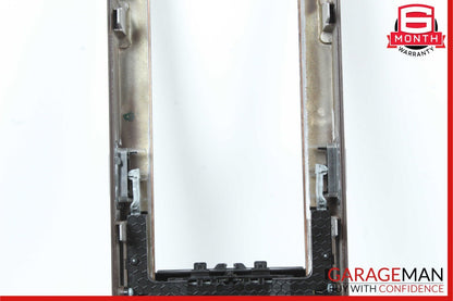 07-09 Mercedes W221 S550 Front Center Console Armrest Bezel Panel Wood OEM
