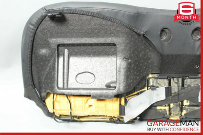 14-17 Maserati Ghibli Rear Lower Bottom Bench Seat Cushion Cover Black OEM