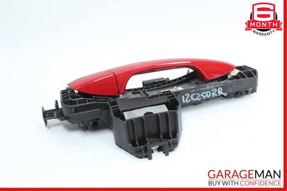 08-14 Mercedes W204 C250 C300 Rear Right Side Exterior Door Handle Red OEM