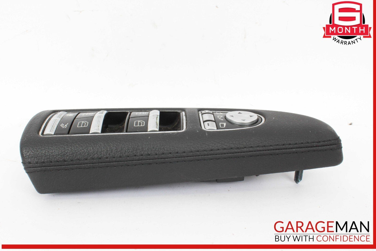 09-13 Mercedes W221 S550 S600 Front Left Side Window Control Switch Black OEM