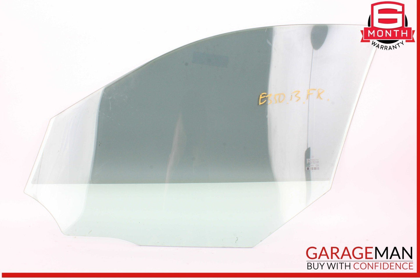 10-16 Mercedes W212 E350 Front Right Passenger Side Door Window Glass OEM