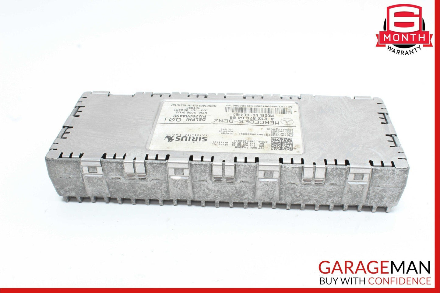 12-14 Mercedes E350 C300 CLS500 Sirius Satellite Radio Receiver Control Module