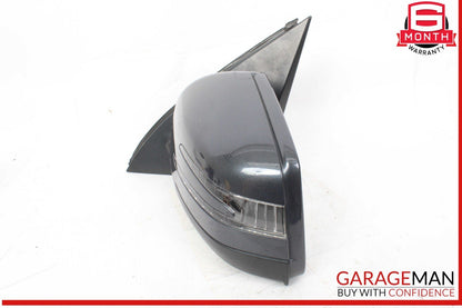 12-16 Mercedes X166 GL450 Front Left Side Door Rear View Mirror w/ Blind Spot
