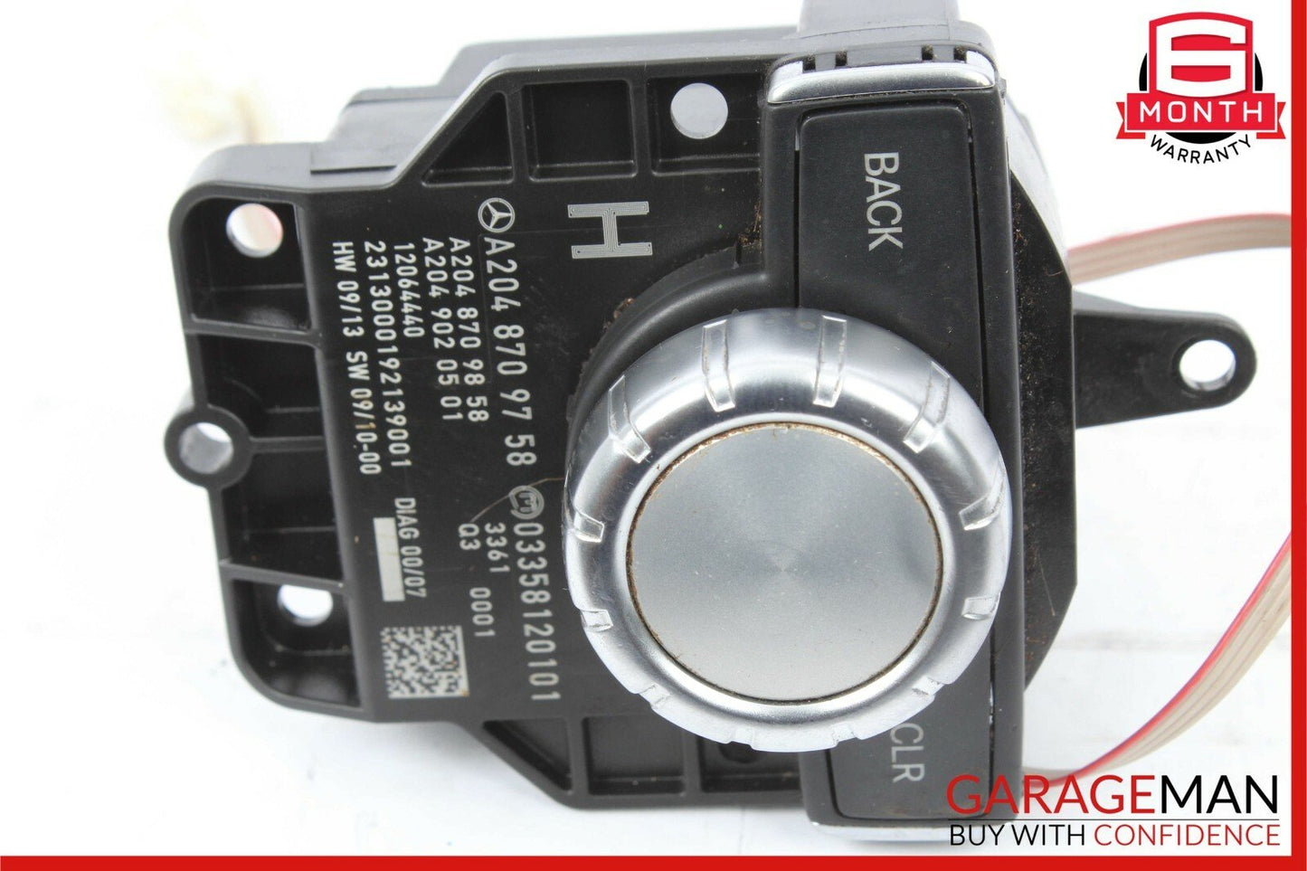 12-14 Mercedes E550 C250 Center Console Head Unit Controller Knob Multi Switch